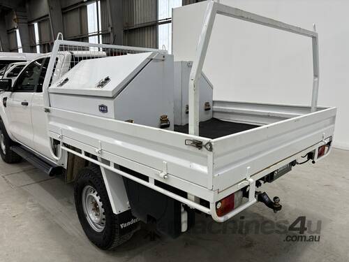 caption 2021 Ford Ranger XL 4x4 Extra Cab Chassis (Diesel) (Auto) (Ex Lease)