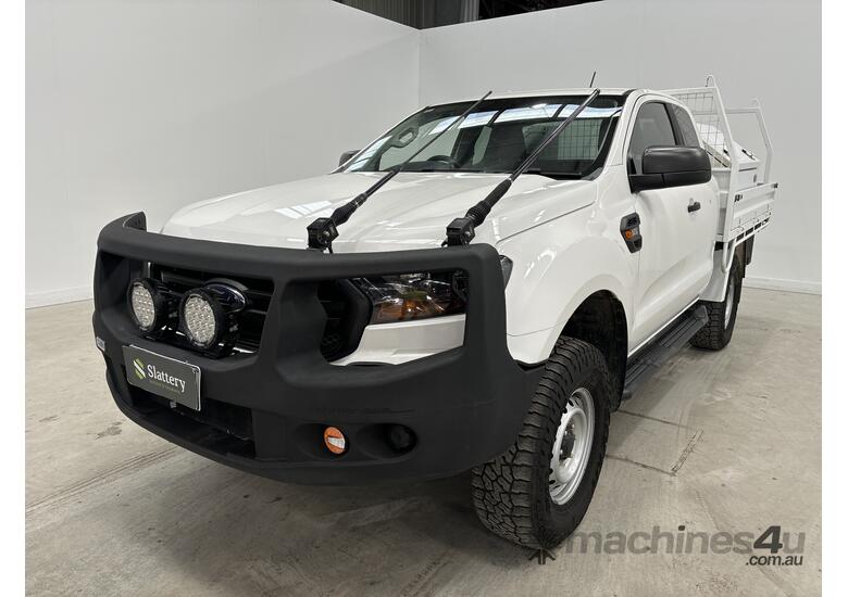 caption 2021 Ford Ranger XL 4x4 Extra Cab Chassis (Diesel) (Auto) (Ex Lease)
