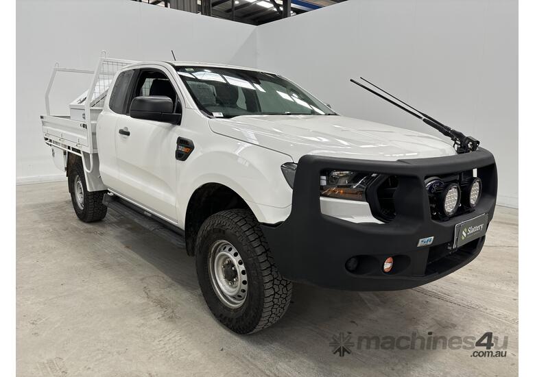 caption 2021 Ford Ranger XL 4x4 Extra Cab Chassis (Diesel) (Auto) (Ex Lease)
