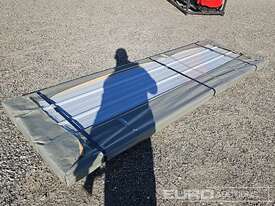Unused Captok Structural Steel Qty (100 of) Sheets Galvalume Steel Siding Roofing  - picture0' - Click to enlarge