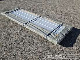 Unused Captok Structural Steel Qty (100 of) Sheets Galvalume Steel Siding Roofing  - picture0' - Click to enlarge