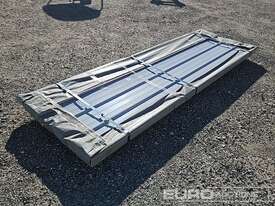 Unused Captok Structural Steel Qty (100 of) Sheets Galvalume Steel Siding Roofing  - picture1' - Click to enlarge
