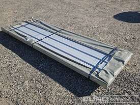 Unused Captok Structural Steel Qty (100 of) Sheets Galvalume Steel Siding Roofing  - picture2' - Click to enlarge