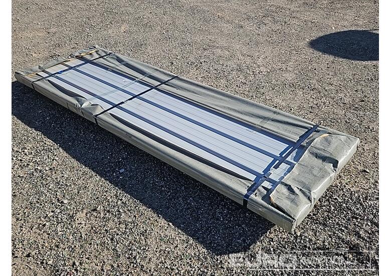 caption Unused Captok Structural Steel Qty (100 of) Sheets Galvalume Steel Siding Roofing