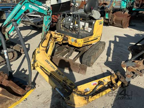 caption New Holland E18SR Excavator (Rubber Tracked)