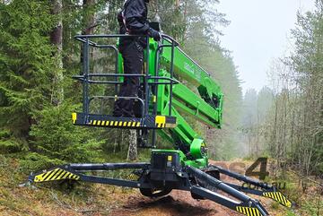 Leguan 265 Spider Lift - 26.5m Working Height | 250kg MRC | Joystick Controls | Steel Basket