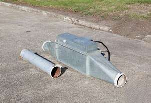 Industrial Air Duct Heater - 2m Long - Helios