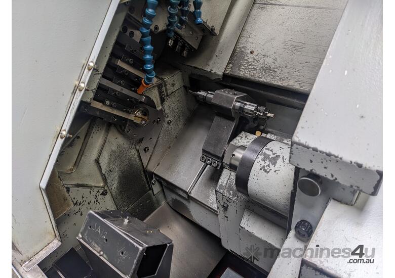 caption Star CNC Lathes Qty.3 up to 9 Axis manufactured in Japan
