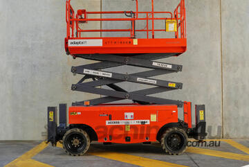 Dingli 454kg Battery Electric rough terrain scissor lift. Dingli 454kg Battery Electric rough terrain scissor lift.