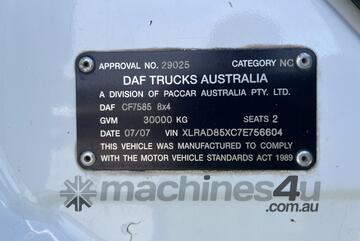 Daf 2007   CF7585 8x4 Tilt Tray