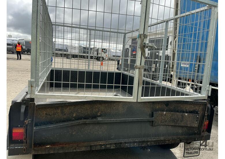 caption 2024 Victorian Trailers BOX Dual Axle Trailer