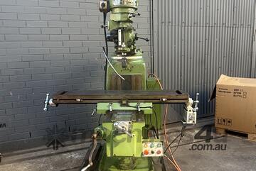 Quill head Turret Milling Machine with power feeds Bridgeport Style Model 3H