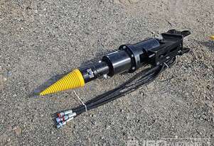 Unused Captok Hydrulic Wood Drill To Suit 1-3ton Excavator