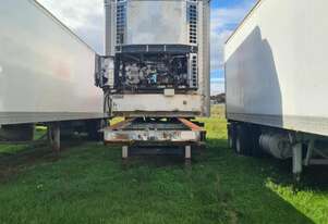 2000 Peki ST3 Semi Trailer-Tri axle Roll Back Refrigerator Trailer