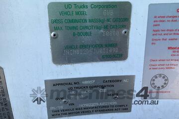 2018 Nissan UD Quon GW26 460 Prime Mover