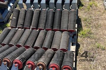 Troughing Rollers Sets Various Sizes (Unused) Belt conveyor - Prices in description