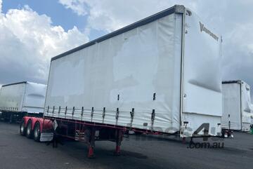 2011 Vawdrey VB S3 Tri Axle Curtainsider B Double Combination