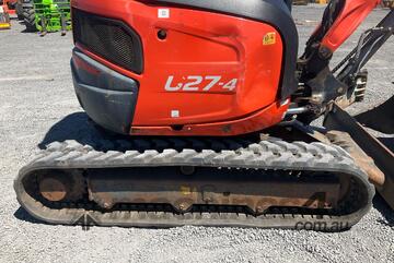 Kubota U27-4 Excavator (Rubber Tracked)