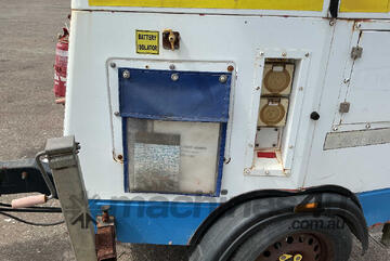 2011 Crommelins Single Axle Lighting Tower Trailer