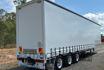 2021 Vawdrey VB S3 Tri Axle Drop Deck Curtainsider B Trailer