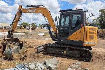 Case CX80C Excavator. 2021 Model. Only 830 hours. Excellent Condition