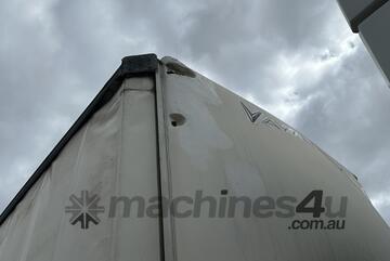2008 Vawdrey VB-S3 Tri-Axle Drop Deck Curtainside A Trailer With Mezzanine