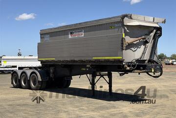 2007 SHEPHARD SIDE TIPPER TRAILER