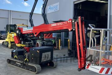 jibbi 1670 evo tracked crawler boom