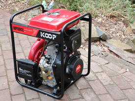 4 inch Diesel water pump cast iron 1500L/m 60m Head and Remote Start - picture0' - Click to enlarge
