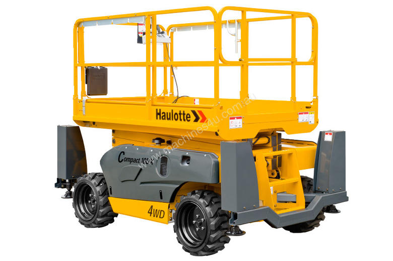 Hire 2015 Haulotte 10 DX Rough Terrain Scissor Lift In , - Listed On ...