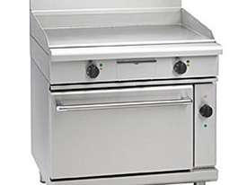 Waldorf 800 Series GP8910EC - 900mm Electric Griddle Convection Oven Range - picture0' - Click to enlarge