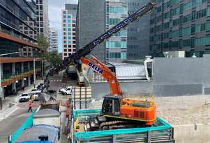 Extract In Excess Of 300t Per Hour At A Depth Of 40m With The Boss Extractor Telescopic Clamshell