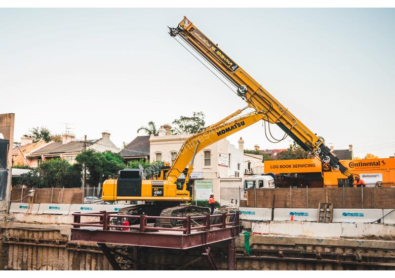 New 2019 boss Excavator Telescopic Boom EXTRACT IN EXCESS OF 300T PER