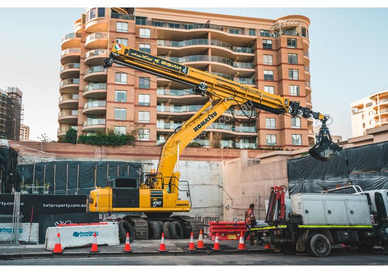 New 2019 boss Excavator Telescopic Boom EXTRACT IN EXCESS OF 300T PER