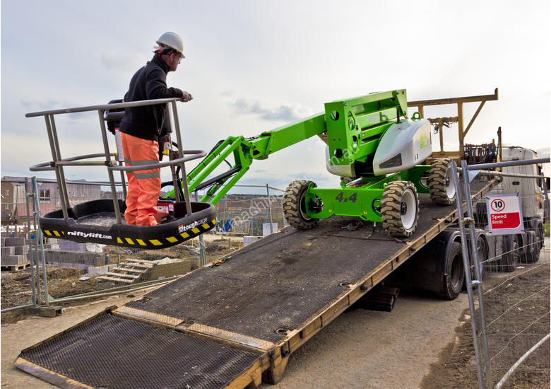 caption Nifty HR15 4×4 15.7m Self Propelled - low weight, versatile and easy to manoeuvre