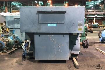 2500 kw 4 pole 3300v Siemens AC Electric Motor