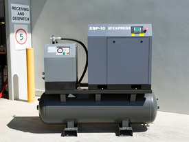 Screw Compressor 7.5kW (10HP) With Tank And Dryer  - picture0' - Click to enlarge