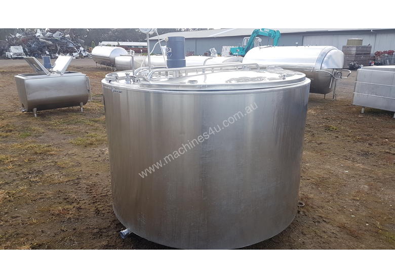 Used FRIGRITE STAINLESS STEEL TANK MILK VAT 2630 LT Stainless Steel