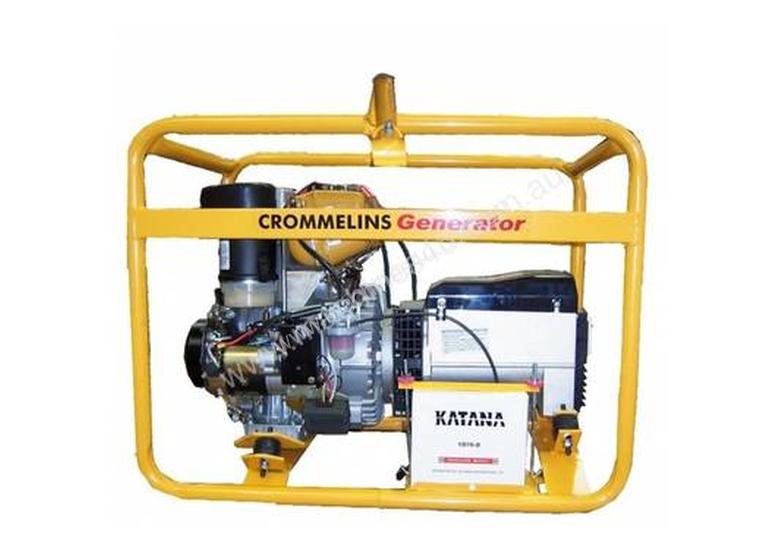 caption Crommelins 5.6kVA Diesel Generator
