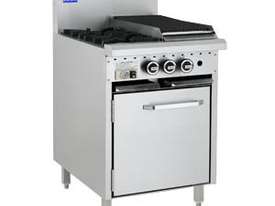 Luus Essentials Series 600 Wide Oven Ranges 4 burners & oven - picture1' - Click to enlarge