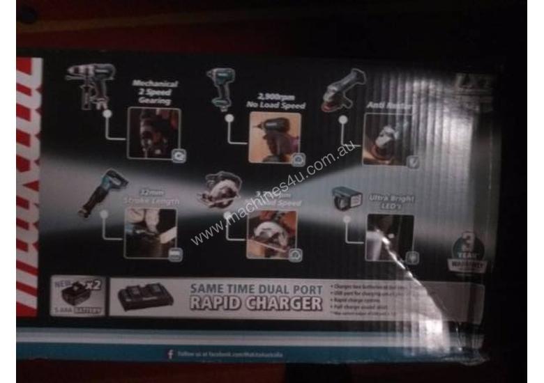 caption Makita 18v six piece combo set