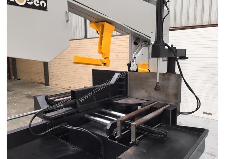 caption Used Cosen Miter Cutting Bandsaw Model SH 800DM