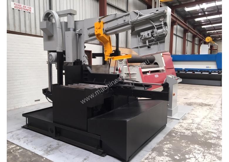 caption Used Cosen Miter Cutting Bandsaw Model SH 800DM