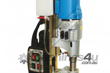 HF-750 Portable Magnetic Drill - 3MT 4 Speed - 150 / 200 / 300 / 380rpm 75mm Drill Capacity - Manu