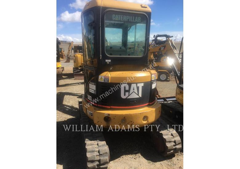 caption CATERPILLAR 303CR Track Excavators