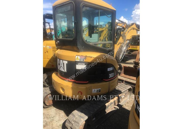 caption CATERPILLAR 303CR Track Excavators