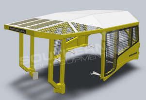 Heavy Duty CAT D6 Turtle Scrub Canopy DOZSWP