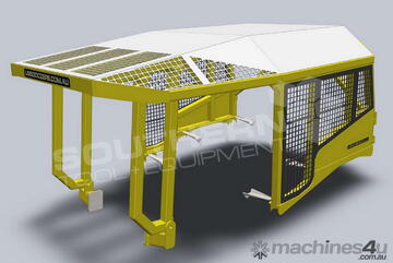 Heavy Duty CAT D6 Turtle Scrub Canopy DOZSWP Heavy Duty CAT D6 Turtle Scrub Canopy DOZSWP
