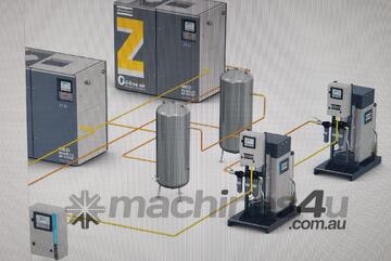 Atlas Copco PURE-AIR DESSICANT DRYER. ALUMINIUM AIR PIPE 10 x 6.5m. SEPARATORS. DRYERS. TANKS