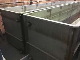 3x Stainless Steel Tanks - picture0' - Click to enlarge